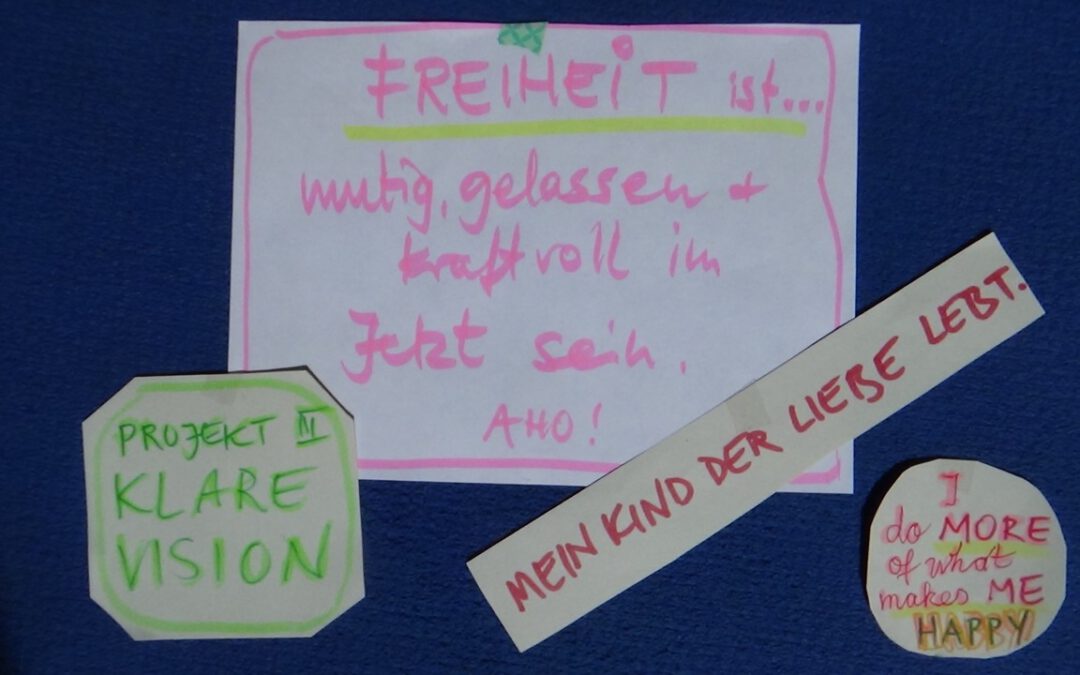 Affirmationen üben für mehr Selbstvertrauen